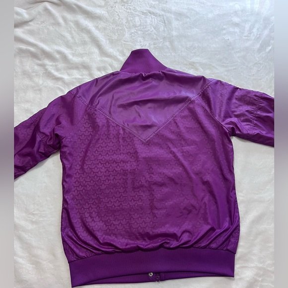 Purple and pink Adidas bomber/ rain jacket size Large - Picture 11 of 12